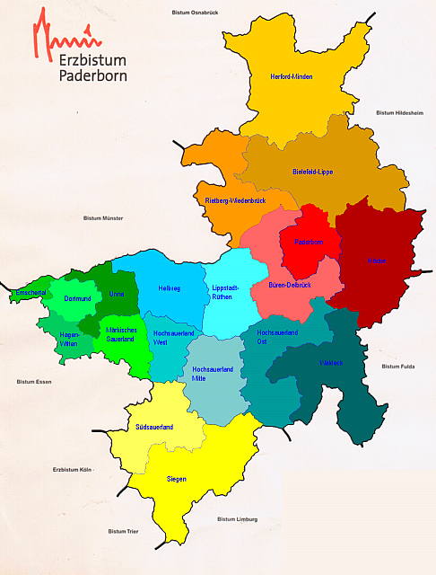 Kooperationsräume - Diakonenrat - Diakone Erzbistum Paderborn Kooperationsräume - Diakonenrat - Diakone Erzbistum Paderborn
